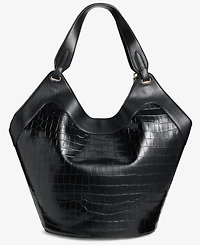 I.n.c. International Concepts Gihsell Croco-Embossed Tote Bag, Macy's Exclusive