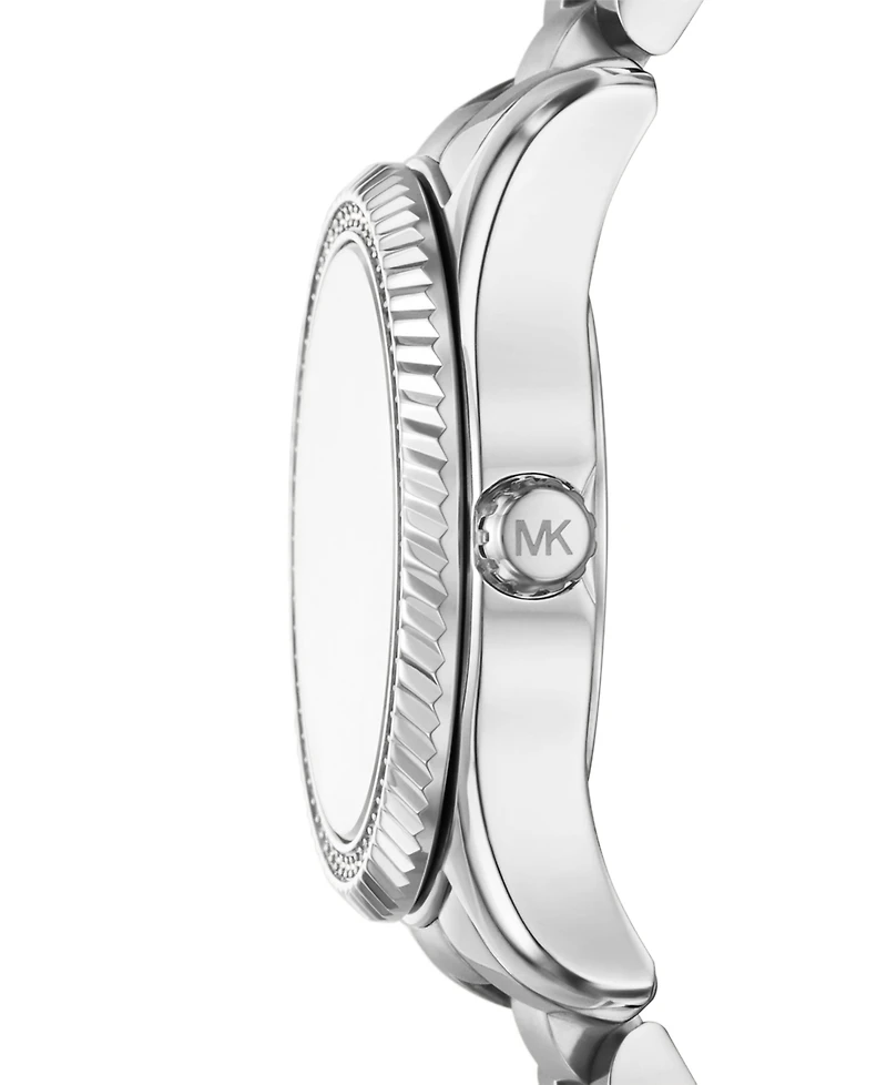 Michael Michael Kors Women's Lexington Three-Hand Stainless Steel Watch 33mm