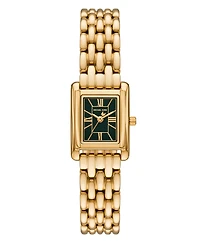 Michael Michael Kors Women's Essex Three-Hand Gold-Tone Stainless Steel Watch 20mm