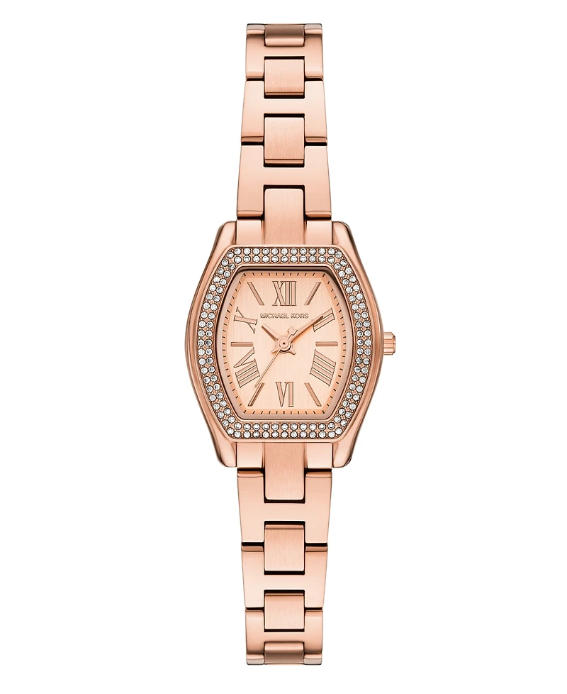 Michael Michael Kors Women's Chelsea Three-Hand Rose Gold-Tone Stainless Steel Watch 25mm