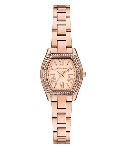 Michael Michael Kors Women's Chelsea Three-Hand Rose Gold-Tone Stainless Steel Watch 25mm