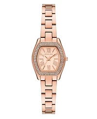 Michael Michael Kors Women's Chelsea Three-Hand Rose Gold-Tone Stainless Steel Watch 25mm