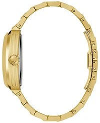 Bulova Men's Automatic Maquina Gold-Tone Stainless Steel Bracelet Watch 40mm