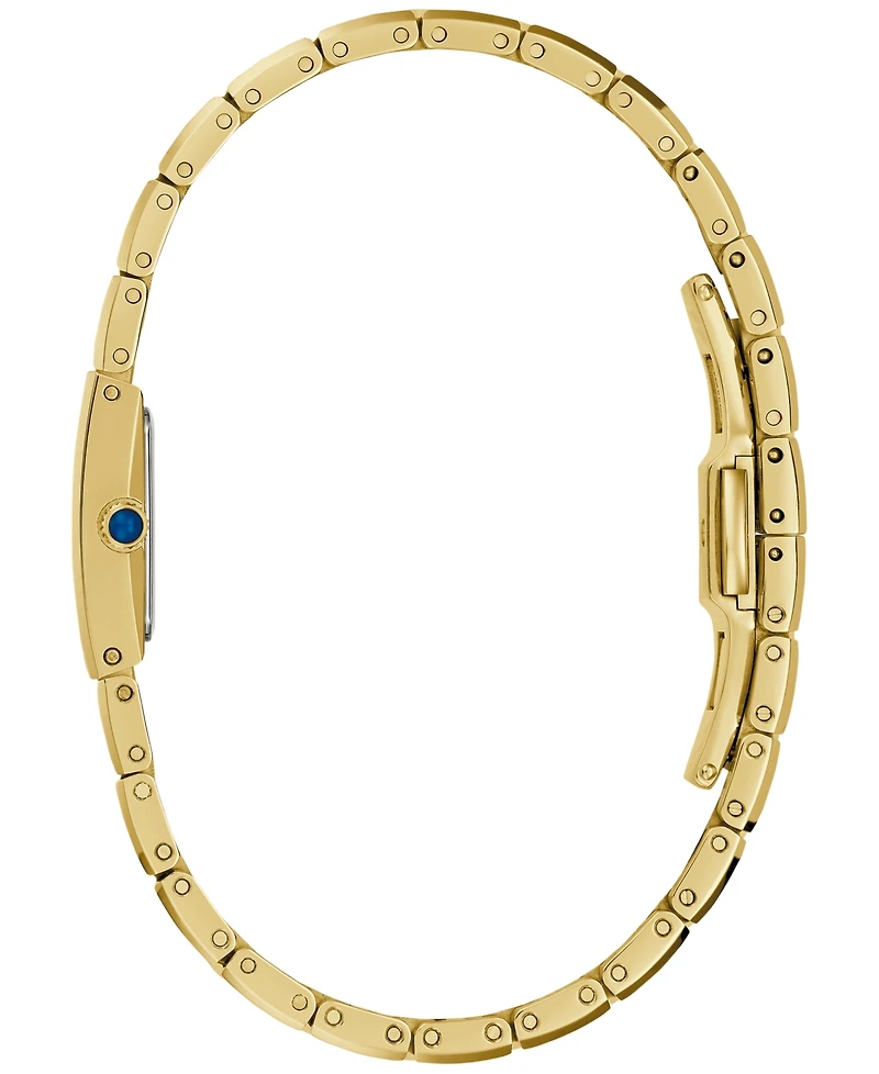 Bulova Women's Marc Anthony Harmony Gold-Tone Stainless Steel Bracelet Watch 14mm