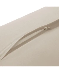 Node Fitness Yoga Meditation Cushion, Rectangular Bolster