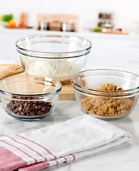 Anchor Hocking Essentials Set of 3 Mixing Bowls