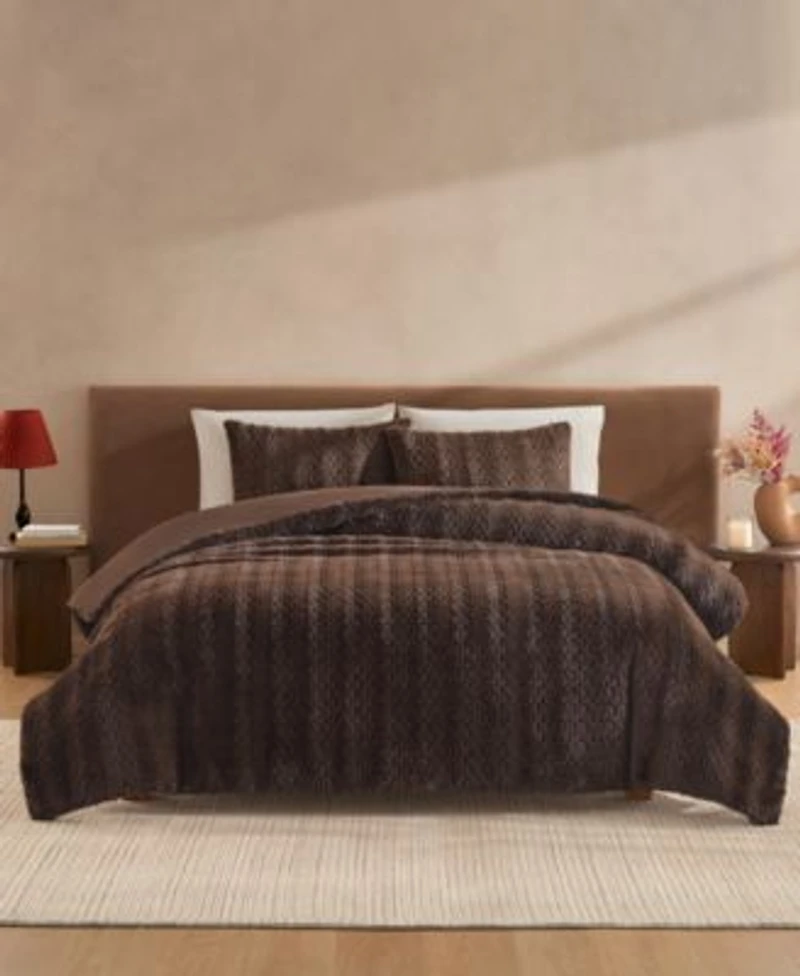 Ugg Lida Cotton 3 Piece Comforter Sets