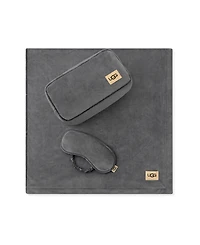 Ugg Raegan 3-Pc. Throw, Eye Mask and Case Gift Set