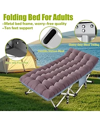 Aofar 32"Oversize Camping Sleeping Bed Folding Mattress Carry Bag