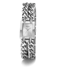 Guess Women's Quartz Silver-Tone Stainless Steel Watch 20mm