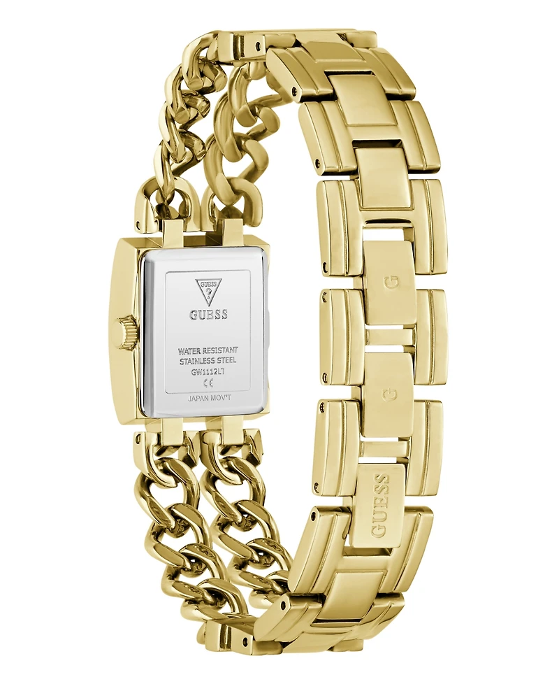 Guess Women's Quartz Gold-Tone Stainless Steel Watch 20mm