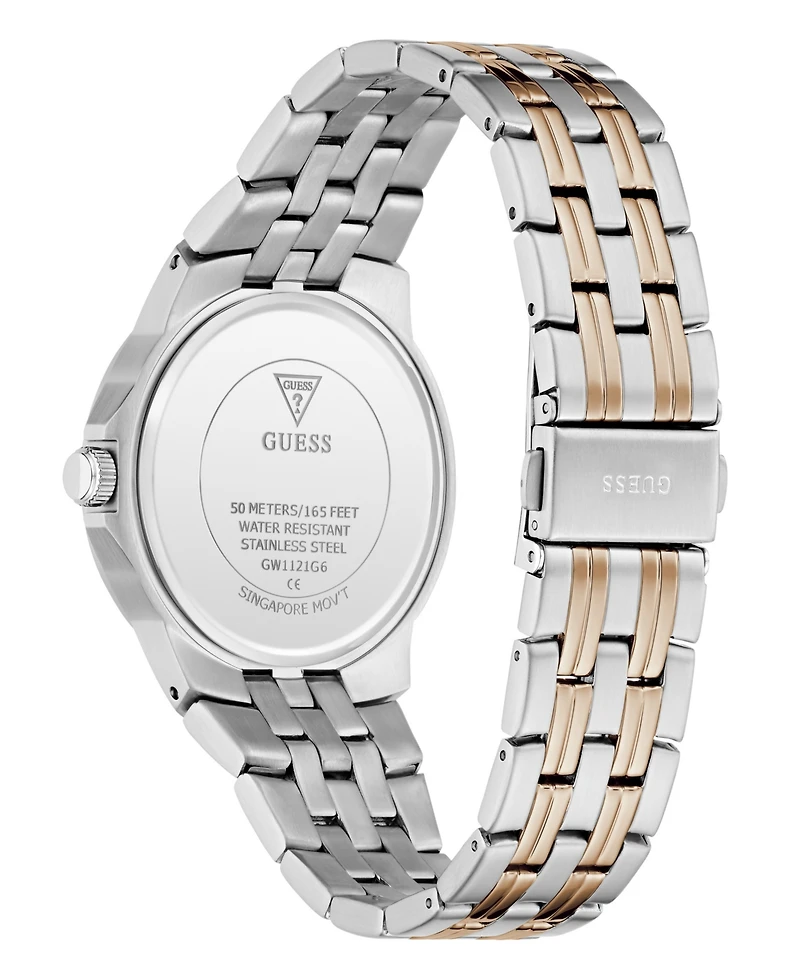 Guess Men's Quartz Two-Tone Stainless Steel Watch 39mm