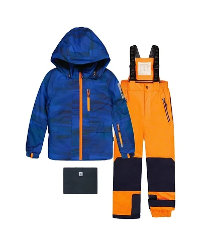 Deux par Deux Big Boys Boy(6-14) Two Piece Play Snowsuit with Pants