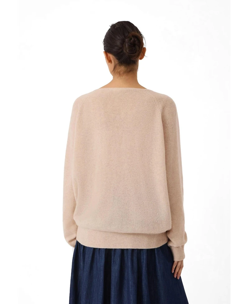 Hush Women's Constance Cashmere V Jumper