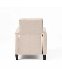 Streamdale Furniture Push Back Recliner with Beech Legs