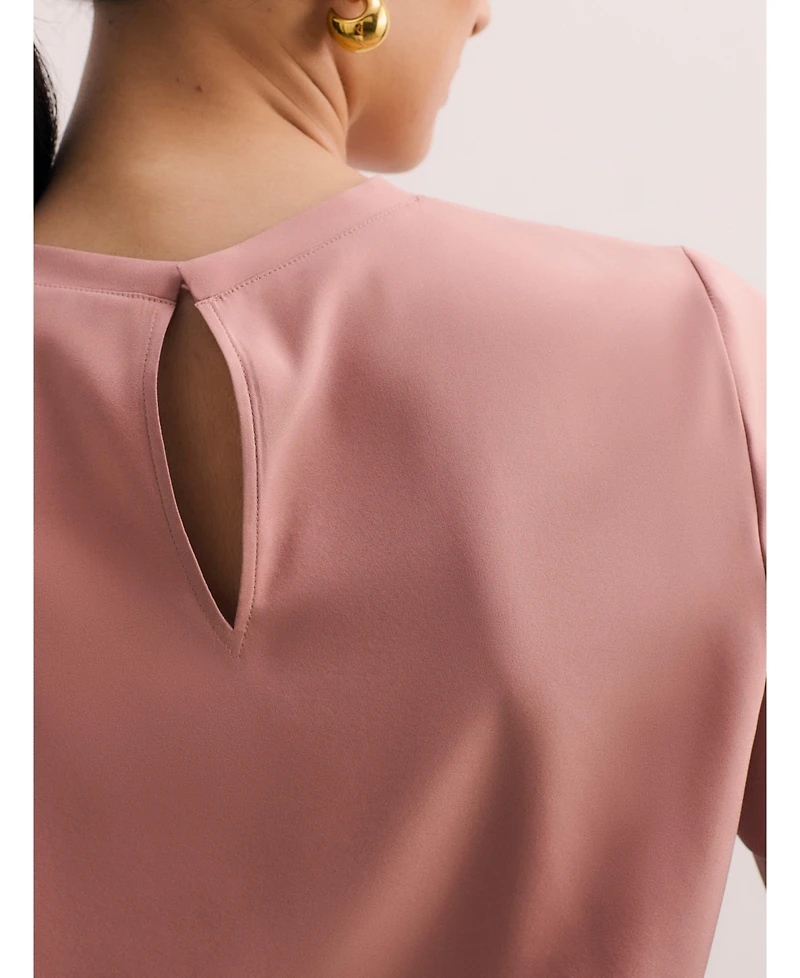 The Fold Women's Roche Silk Top