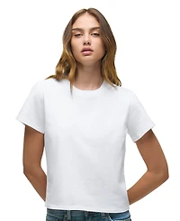 Hudson Jeans Women's Relaxed Crewneck Cotton T-Shirt