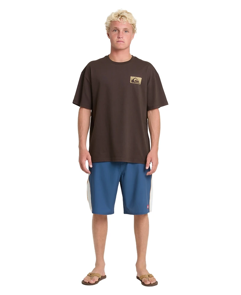 Quiksilver Men's Young Guns Impaired Embelish T-Shirt