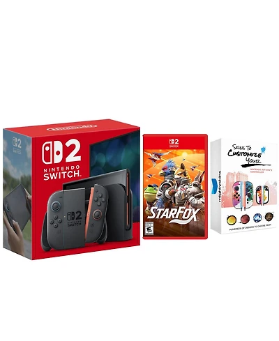 Nintendo Switch 2 256GB Star Fox Game Bundle Console