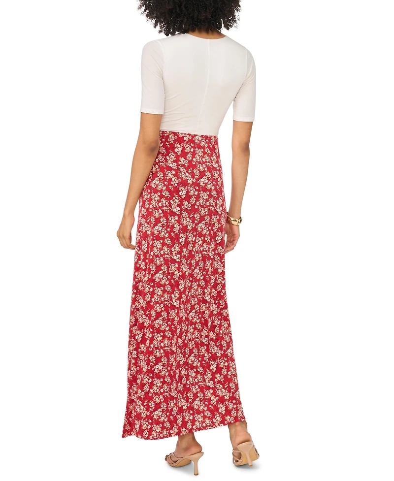 Vince Camuto Women's Pull-On A-Line Maxi Skirt