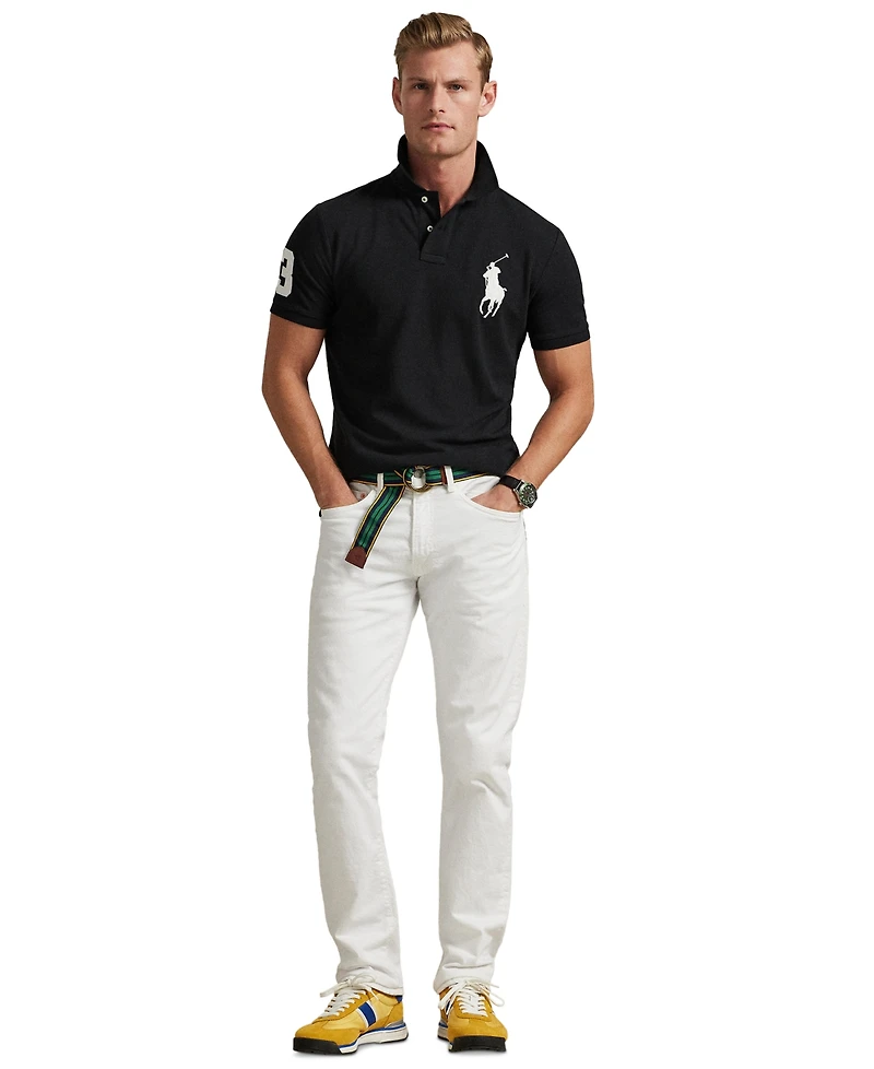 Polo Ralph Lauren Men's Big Pony Custom Slim Fit Mesh