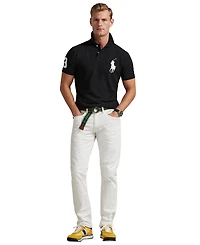 Polo Ralph Lauren Men's Big Pony Custom Slim Fit Mesh