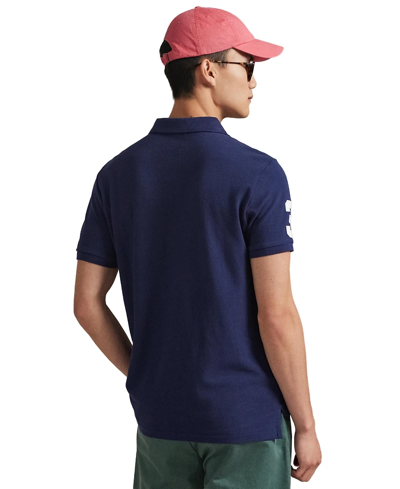 Polo Ralph Lauren Men's Big Pony Custom Slim Fit Mesh