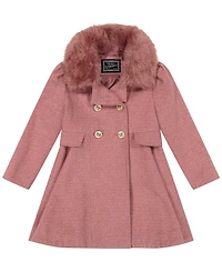 S Rothschild & Co Girls' 6-20 Long-Sleeve Princes Coat