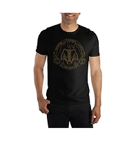 Harry Potter mens Hufflepuff Short-Sleeve T-Shirt-Small