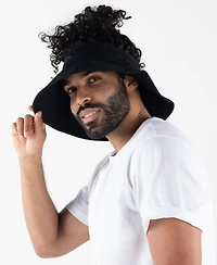 Kin Apparel Unisex Satin Lined Wide Brim Sun Visor
