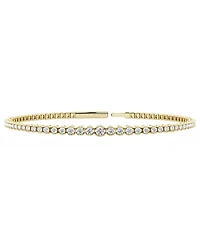 Forever Grown Diamonds Lab-Grown Diamond Bangle (2 ct. t.w.) in 14k Gold-Plating Over Sterling Silver
