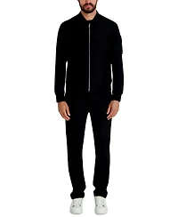 Karl Lagerfeld Paris Men's Precision Ponte Bomber Jacket