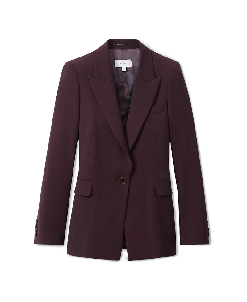 Reiss Women's Gabi Tailored Single Breasted Suit Blazer
