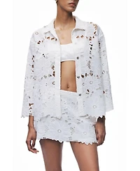 Nocturne Women's Floral Broderie Jacket