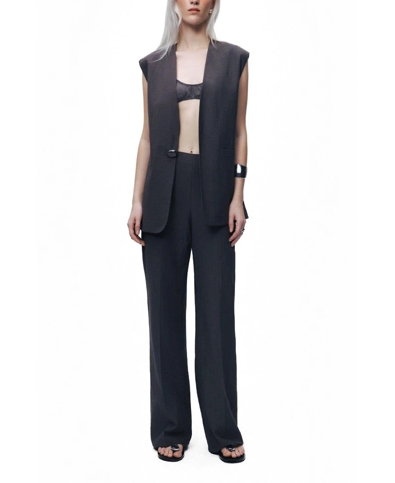 Nocturne Women's Wide Leg Fluid Pants