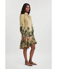 Karen Millen Women's Botanical Mini Dress