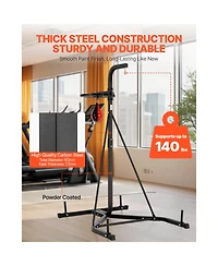 Vevor 2 in 1 Heavy Duty Punching Bag Frame Boxing Punching Fitness Stand Steel