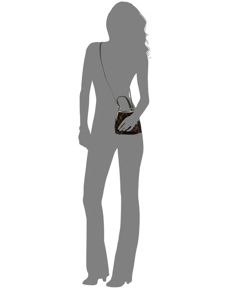 Patricia Nash Exotics Mini Laureana Chain Crossbody Handbag