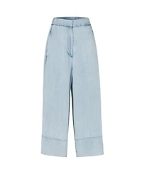 Masai Copenhagen Women's Maportia Denim Wide-Leg Culotte Trouser