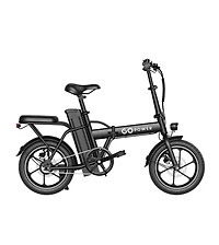 GoPowerBike GoRay Folding Electric Bike 20mph Max Speed and 350W Motor