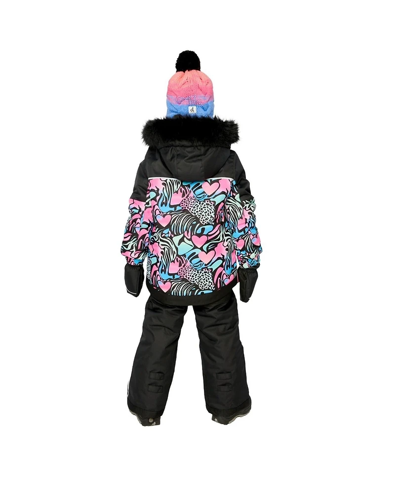 Deux par Little and Big Girl's (6-14) Two Piece Play Snowsuit