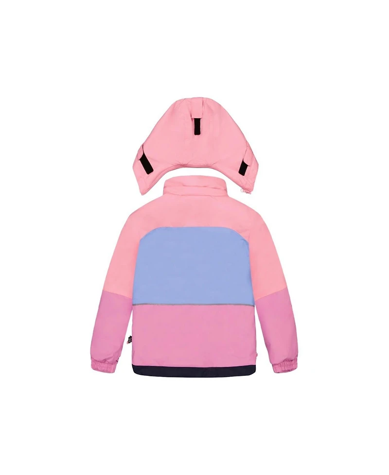 Deux par Toddler Girl 2T-5T Two Piece Play Snowsuit Colorblock with Pants