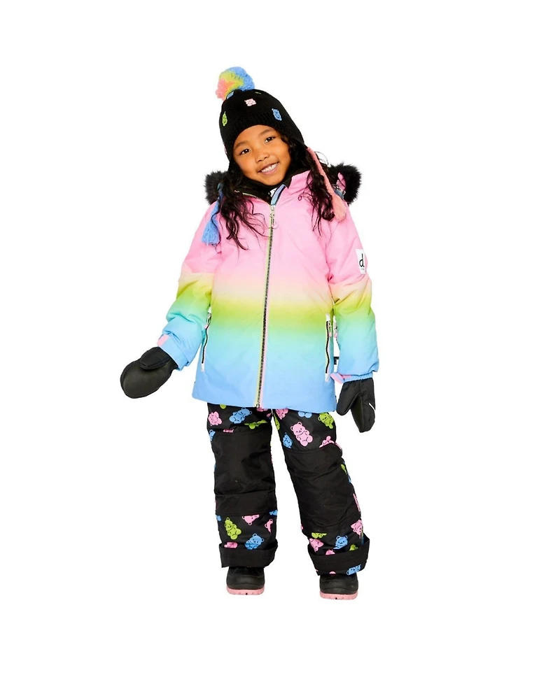 Deux par Little and Big Girl 6-14 Two Piece Play Snowsuit