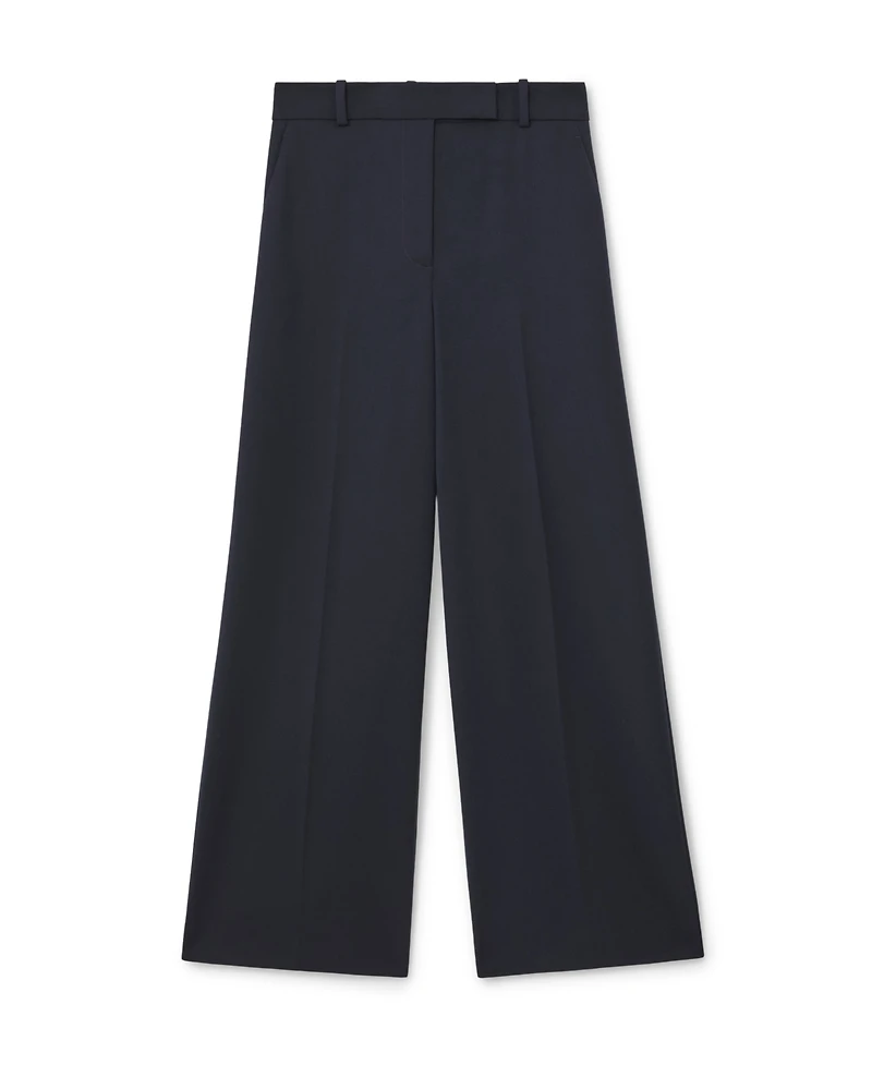 Reiss Women's Gabi High-Waisted Wide-Leg Suit Pants