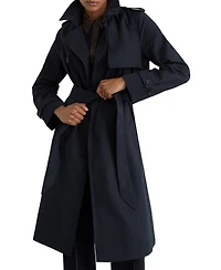Reiss Women's Azura Hooded Insert Trench Coat