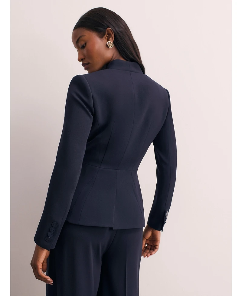 The Fold Women's Arno Clever Crepe Blazer