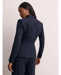 The Fold Women's Arno Clever Crepe Blazer