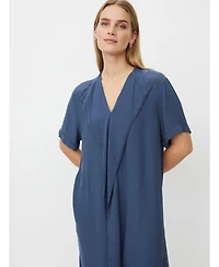 Masai Copenhagen Women's MaNysenna V-Neck Drape Detail Dress