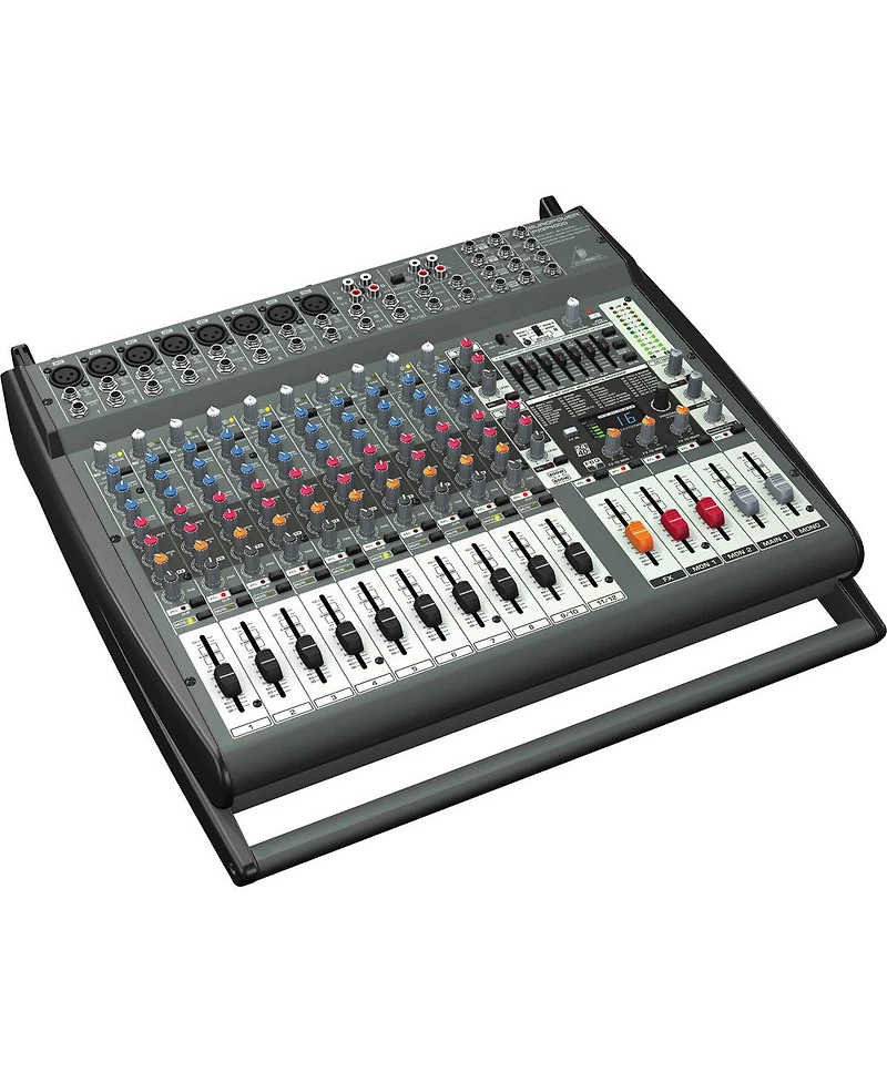 Behringer Europower PMP4000 1600-Watt 16-Channel Powered Mixer with Multi-fx Processor and Fbq Feedback Detection System
