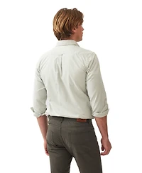 Rodd Gunn Men's Check Oxford Long Sleeve Slim Fit Shirt